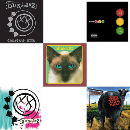 Greatest Hits (2LP) & Dude Ranch & Take Off Your Pants & Jacket & Cheshire Cat & Blink-182