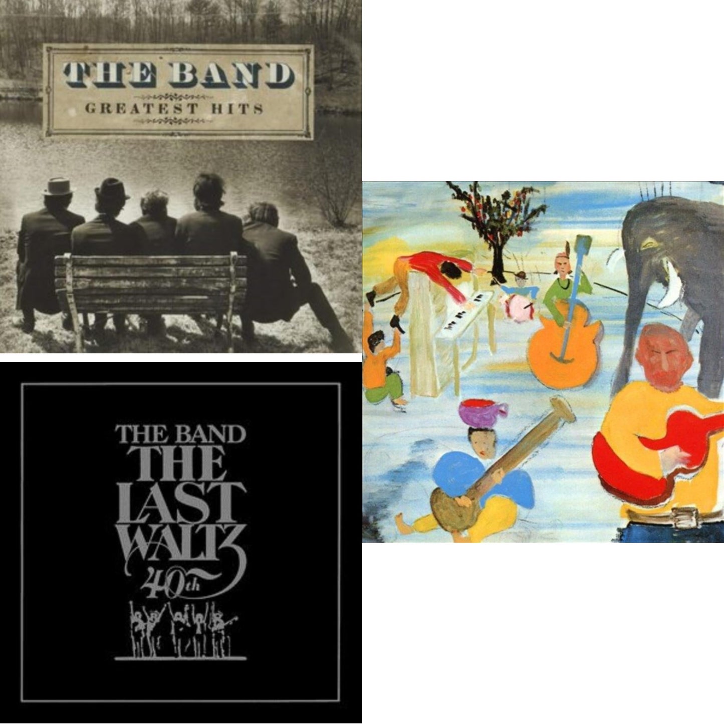 Last Waltz (40Th Anniversary Deluxe Edition/2CD) & Music From Big Pink (50Th Anniversary) & Greatest Hits