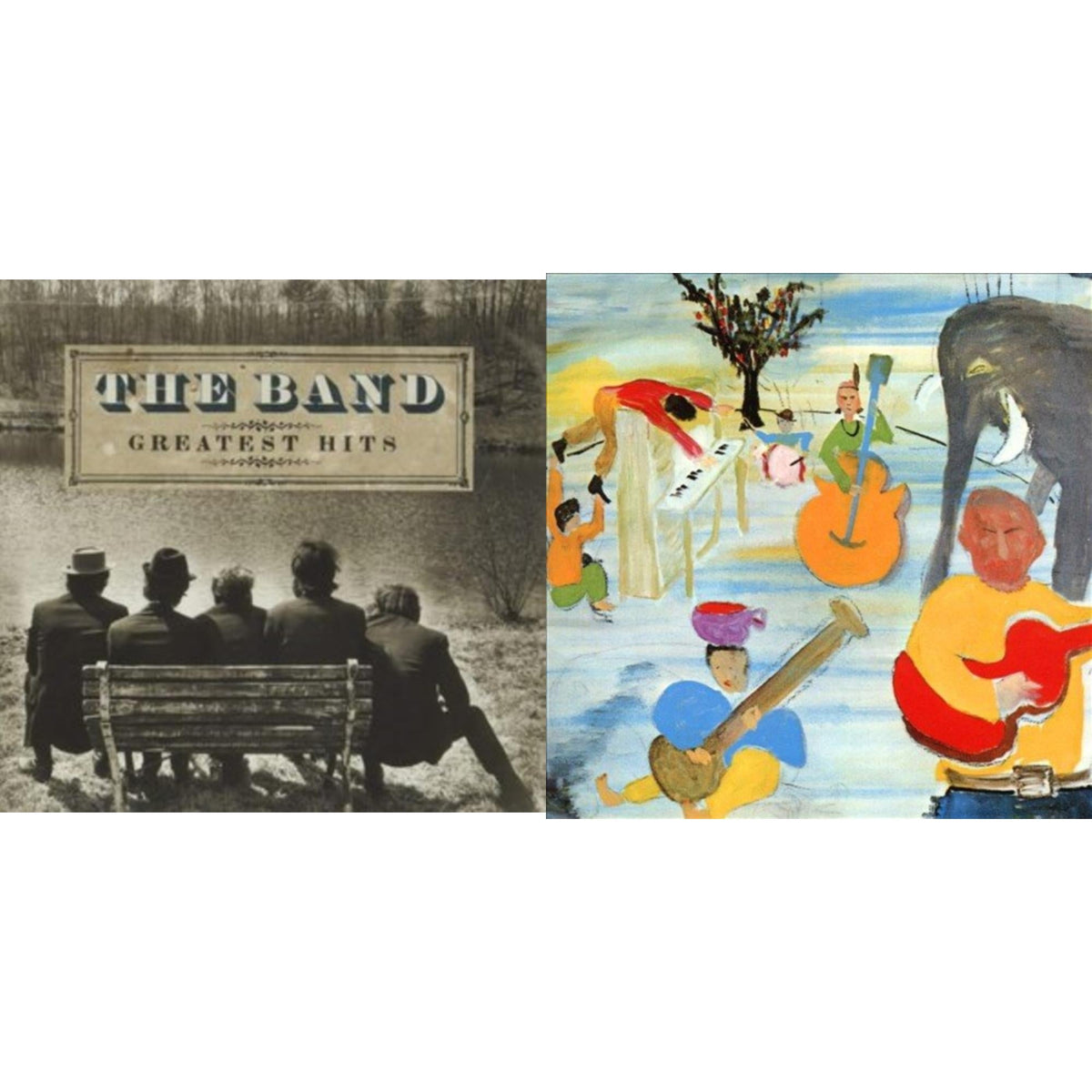 Band - Music From Big Pink (50Th Anniversary) & Greatest Hits - CD Bundle