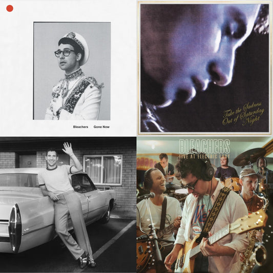 Bleachers - Gone Now (180G/Gold Palate LP Vinyl) & Take The Sadness Out Of Saturday Night (180G/Green Glow LP Vinyl) & Live At Electric Lady (Fruit Punch Colored LP Vinyl/140G) & Bleachers (Clear Vinyl/2LP)