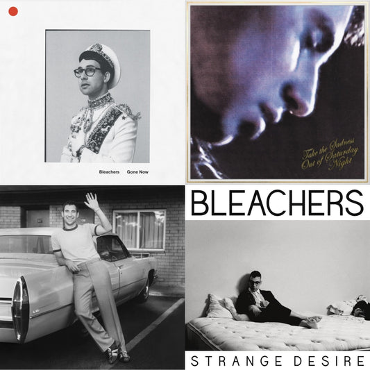 This is a 4 LP Vinyl SKU bundle.
1.This LP Vinyl is brand new.Format: LP VinylMusic Style: Alternative RockThis item's title is: Gone Now (180G/Gold Palate LP Vinyl)Artist: BleachersLabel: LEGACYBarcode: 194398634517Release Date: 6/11/2021
2.This LP Vinyl is brand new.