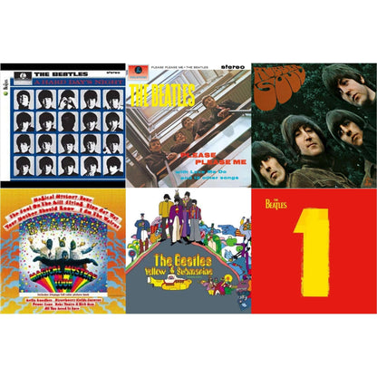 Hard Day's Night & Please Please Me & Rubber Soul & Magical Mystery Tour & Yellow Submarine & 1 (2015 Reissue)