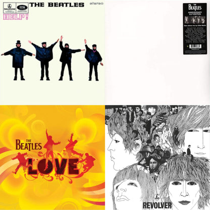 Help & Revolver Special Edition & Love  & Beatles (The White Album) (2LP)