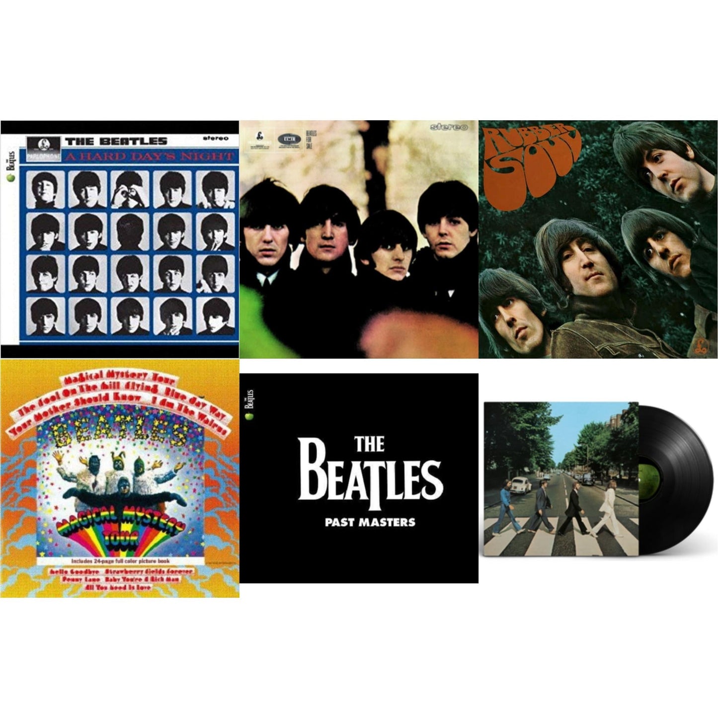 Hard Day's Night & Beatles For Sale & Rubber Soul & Magical Mystery Tour & Past Masters 1 & 2 & Abbey Road Anniversary