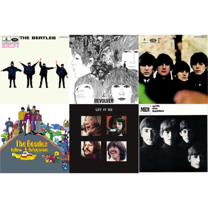 Beatles For Sale & Help & With The Beatles & Yellow Submarine & Revolver Special Edition & Let It Be Special Edition (Super Deluxe/Slipbox/Book/4LP/12Inch Ep Box Set)