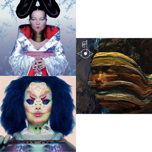 This is a 3 LP Vinyl SKU bundle.
1.This LP Vinyl is brand new.Format: LP VinylMusic Style: TechnoThis item's title is: HomogenicArtist: BjorkLabel: ONE LITTLE INDIANBarcode: 5016958032913Release Date: 12/11/2015
2.This LP Vinyl is brand new.