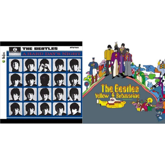 This is a 2 LP Vinyl SKU bundle.
1.This LP Vinyl is brand new.Format: LP VinylMusic Style: SoundtrackThis item's title is: Hard Day's NightArtist: BeatlesLabel: UMEBarcode: 094638241317Release Date: 11/13/2012
2.This LP Vinyl is brand new.