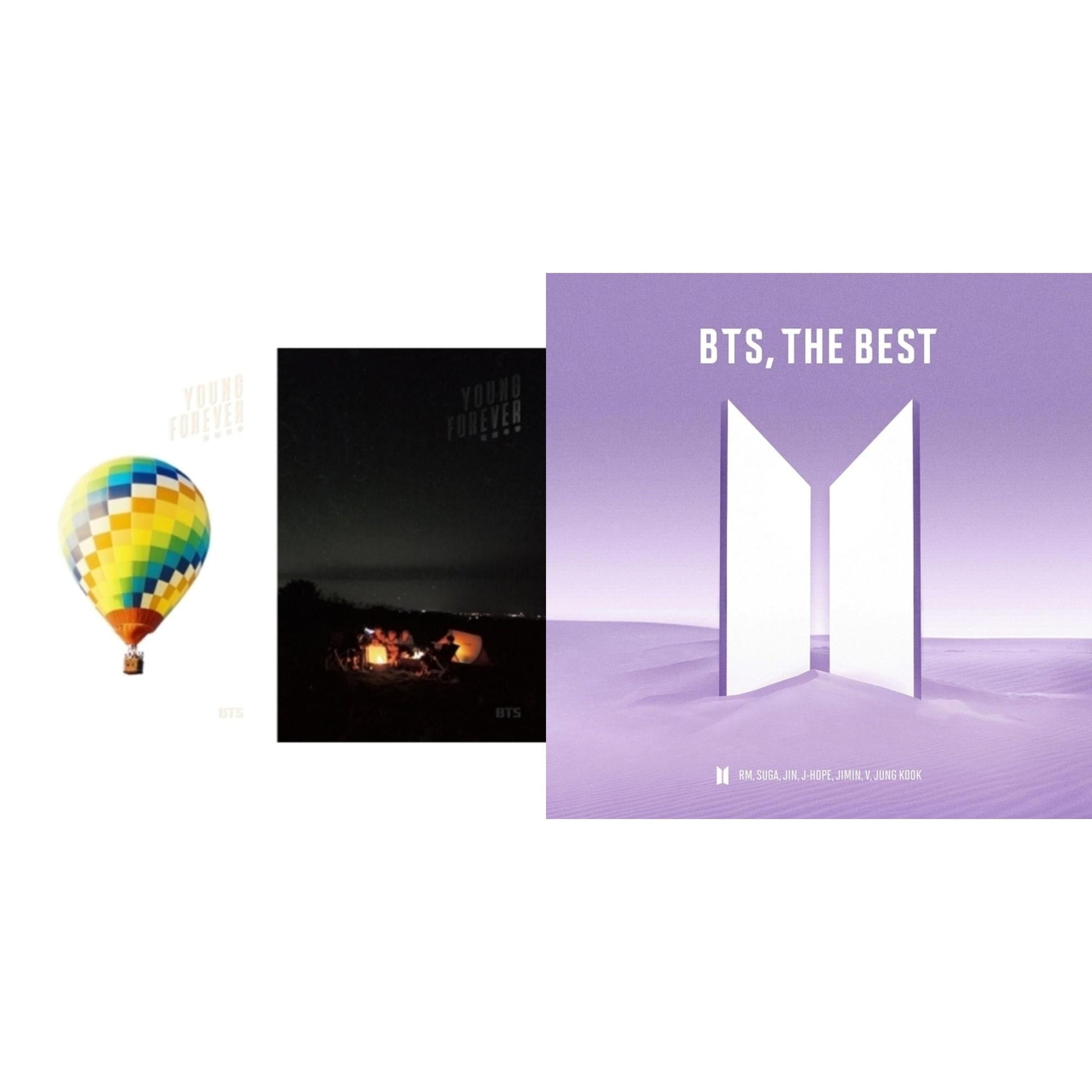 This is a 2 CD SKU bundle.
1.This CD is brand new.Format: CDMusic Style: K-popThis item's title is: In The Mood For Love (Young Forever) (Special Album/Book/Card)Artist: BtsLabel: IRIVERBarcode: 8804775070341Release Date: 5/3/2016
2.This CD is brand new.