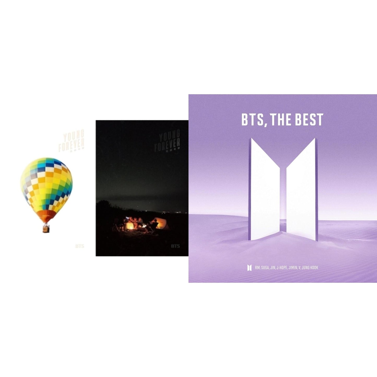 Bts - BTS: The Best (2CD/Booklet) (Japanese Ver.) & In The Mood For Love (Young Forever) (Special Album/Book/Card)