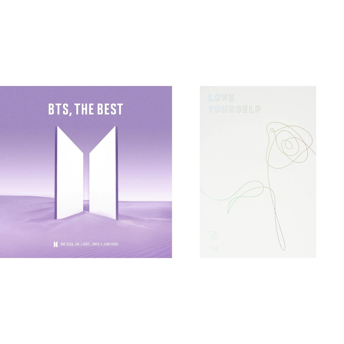 BTS: The Best (2CD/Booklet) (Japanese Ver.) & Love Yourself: Her (Photobook)