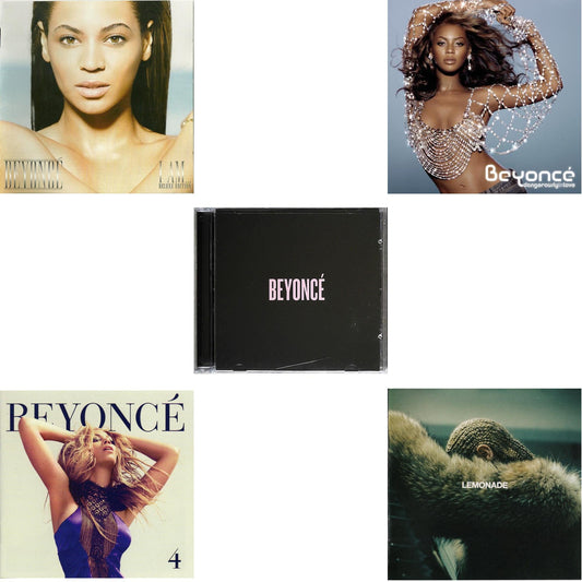 I Am Sasha Fierce & 4 & Beyonce & Dangerously In Love & Lemonade (CD/DVD)