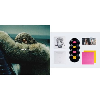 This is a 2 LP Vinyl SKU bundle.
1.This LP Vinyl is brand new.Format: LP VinylMusic Style: SoulThis item's title is: Lemonade (Limited 180G Yellow LP Vinyl/Dl Card Includes Audio & Video)Artist: BeyonceLabel: COLUMBIABarcode: 889854467517Release Date: 9/15/2017
2.