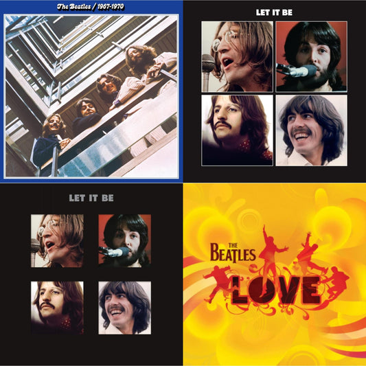 Beatles 1967-1970 (2023 Edition) (Half-Speed) (3LP) & Let It Be Special Edition & Let It Be Special Edition (Super Deluxe/Slipbox/Book/4LP/12Inch Ep Box Set) & Love