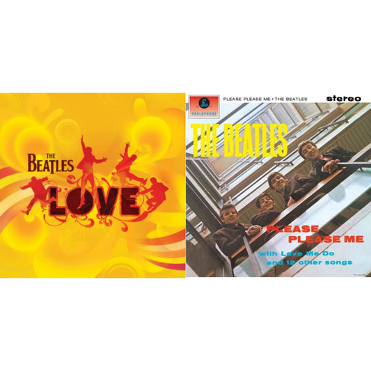 Beatles - Please Please Me & Love  - LP Vinyl Bundle