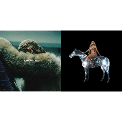 Beyonce - Renaissance (X) (180G/2LP) & Lemonade (Limited 180G Yellow LP Vinyl/Dl Card Includes Audio & Video)