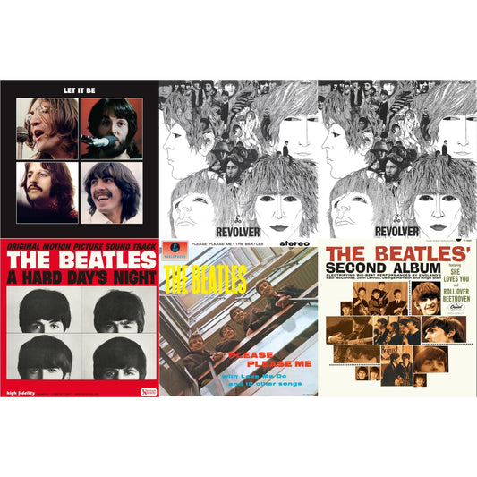 This is a 6 LP Vinyl SKU bundle.
1.This LP Vinyl is brand new.Format: LP VinylMusic Style: BeatThis item's title is: Please Please MeArtist: BeatlesLabel: ParlophoneBarcode: 094638241614Release Date: 11/13/2012
2.This LP Vinyl is brand new.