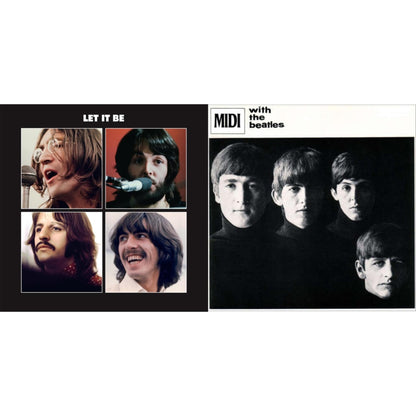 Beatles - With The Beatles & Let It Be Special Edition - LP Vinyl Bundle