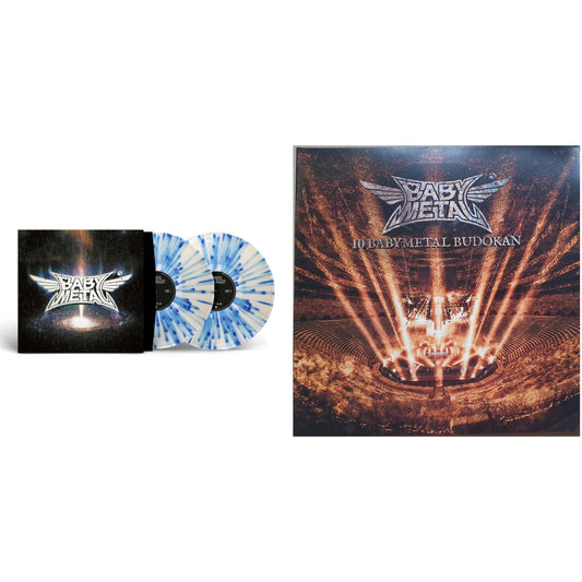 Metal Galaxy (White & Blue Splatter Vinyl/2LP) & 10 Babymetal Budokan (Crystal Clear Vinyl/2LP)