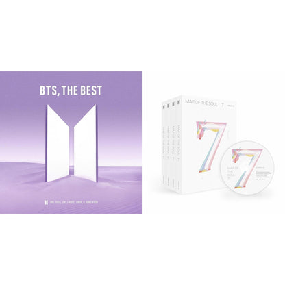 BTS: The Best (2CD/Booklet) (Japanese Ver.) & Map Of The Soul: 7 (4 Different Covers)