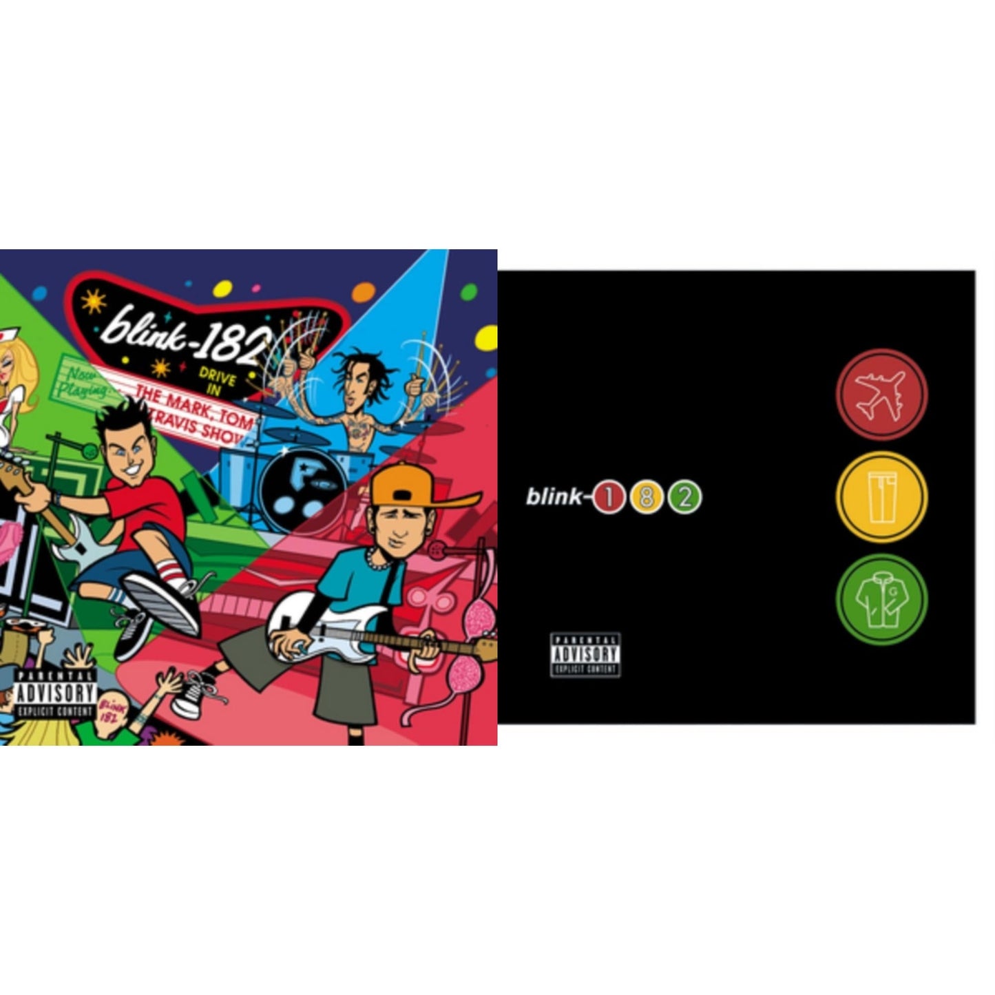 This is a 2 LP Vinyl SKU bundle.
1.This LP Vinyl is brand new.Format: LP VinylMusic Style: Pop PunkThis item's title is: Take Off Your Pants & JacketArtist: Blink-182Label: Universal Music Group InternationalBarcode: 602557005141Release Date: 10/7/2016
2.This LP Vinyl is brand new.