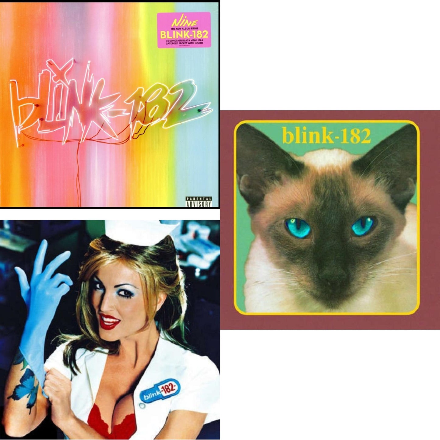Nine (140G) & Enema Of The State (X) & Cheshire Cat