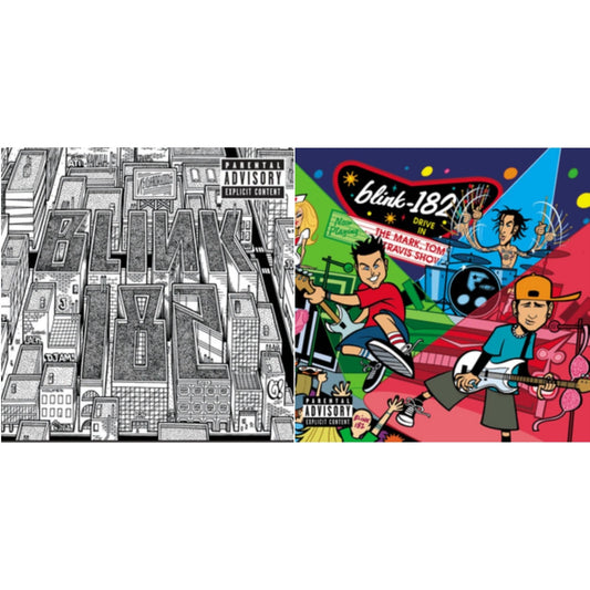 Blink-182 - Neighborhoods & Mark Tom & Travis Show (Enema Strikes Back) - LP Vinyl Bundle