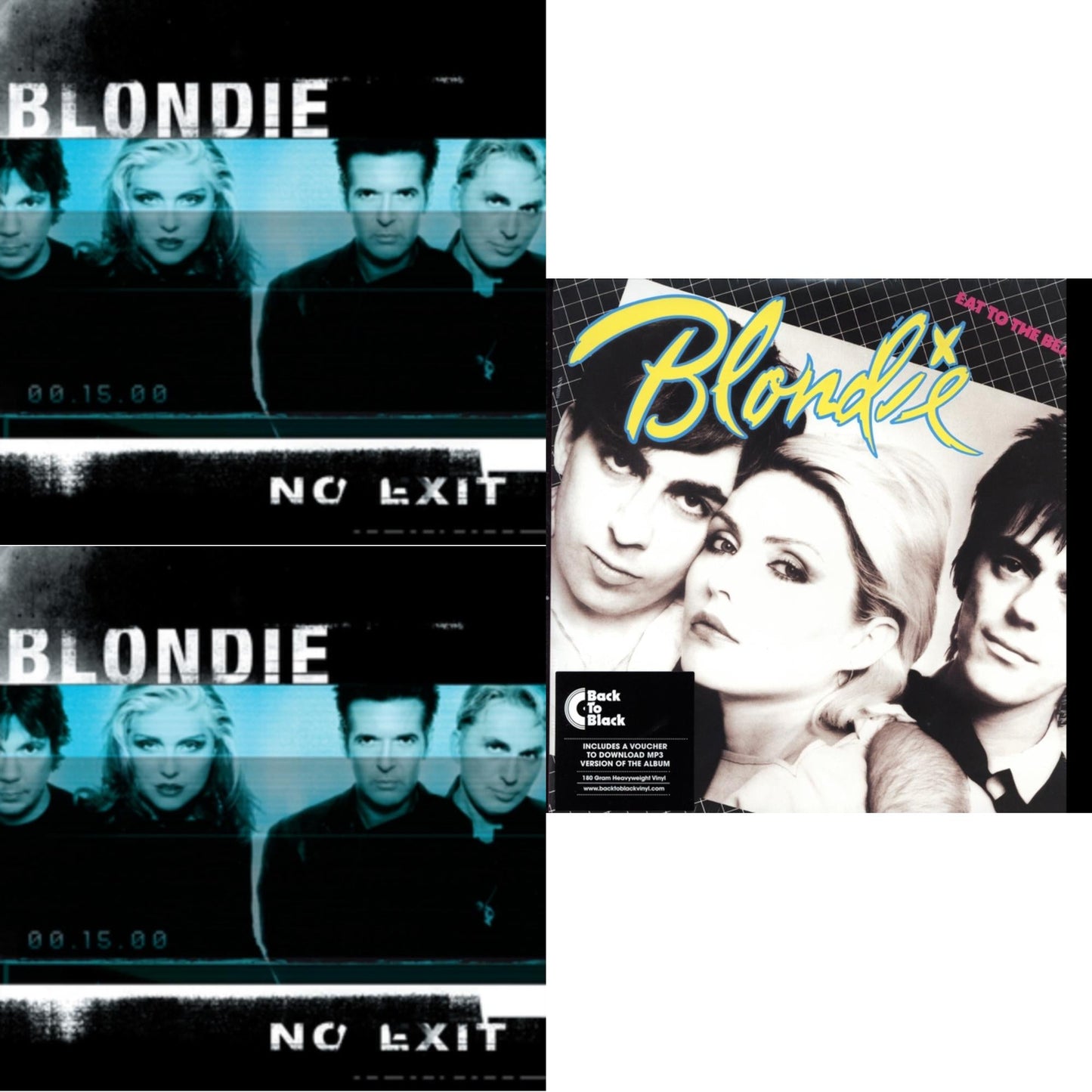 No Exit (Expanded & Remastered) (180G/2LP) & No Exit (Expanded & Remastered) (Crystal Clear Vinyl/2LP) & Eat To The Beat (180G)