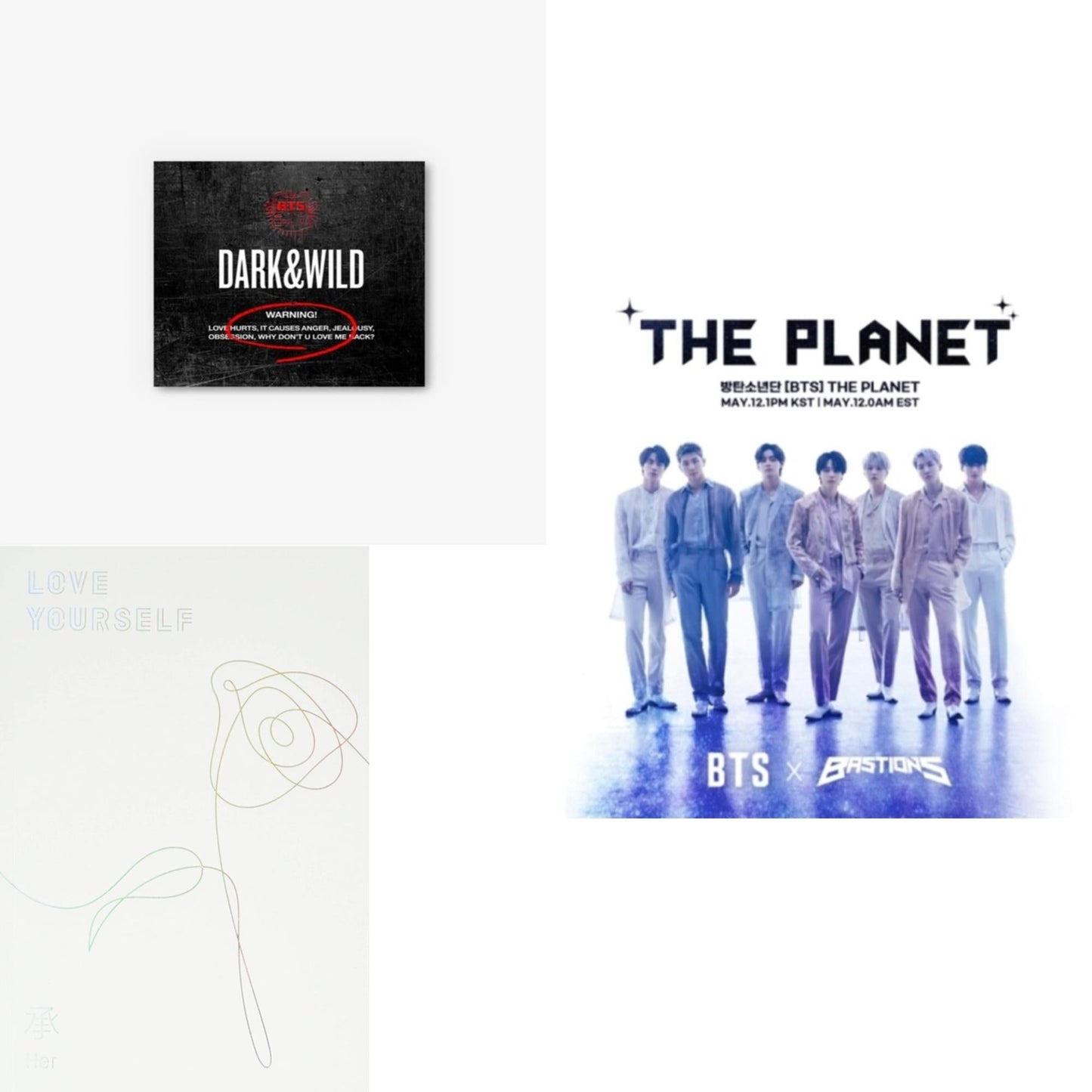 This is a 3 CD SKU bundle.
1.This CD is brand new.Format: CDMusic Style: K-popThis item's title is: Dark & WildArtist: BtsLabel: LOEN ENT KOREABarcode: 8804775056895Release Date: 1/19/2024
2.This CD is brand new.
