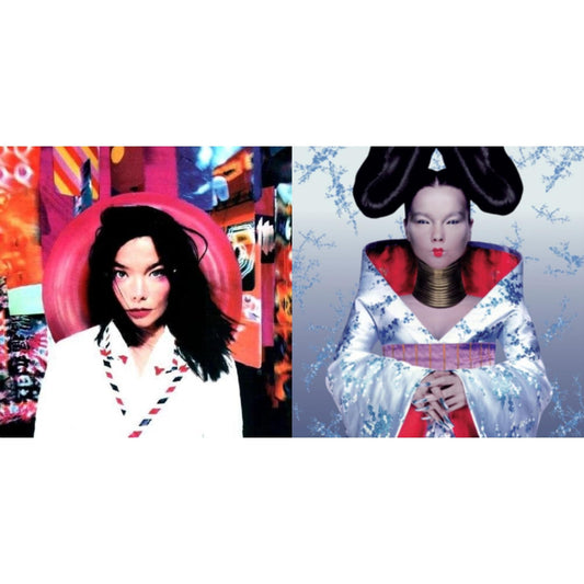 This is a 2 LP Vinyl SKU bundle.
1.This LP Vinyl is brand new.Format: LP VinylMusic Style: TechnoThis item's title is: HomogenicArtist: BjorkLabel: ONE LITTLE INDIANBarcode: 5016958032913Release Date: 12/11/2015
2.This LP Vinyl is brand new.