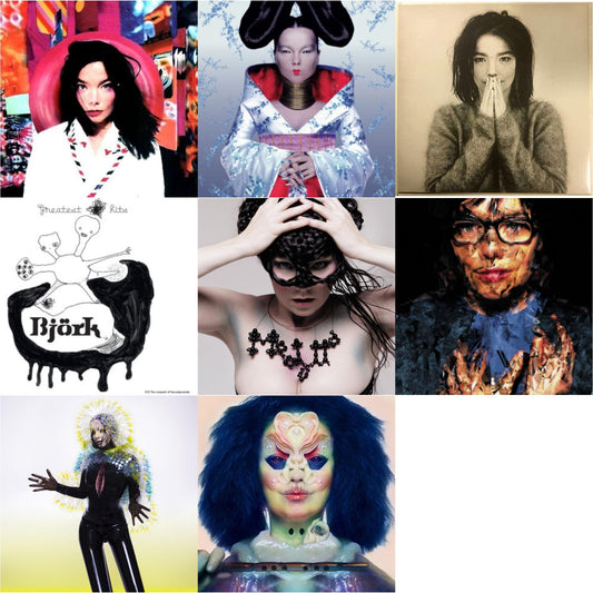 This is a 8 LP Vinyl SKU bundle.
1.This LP Vinyl is brand new.Format: LP VinylMusic Style: DowntempoThis item's title is: PostArtist: BjorkBarcode: 5016958041618Release Date: 12/11/2015
2.This LP Vinyl is brand new.