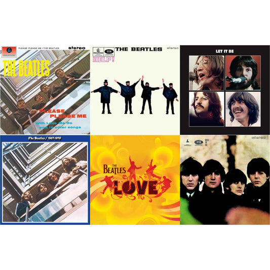 Beatles For Sale & Help & Please Please Me & Beatles 1967-1970 (2023 Edition) (Half-Speed) (3LP) & Let It Be Special Edition & Love