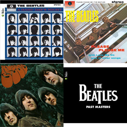 Hard Day's Night & Please Please Me & Rubber Soul & Past Masters 1 & 2