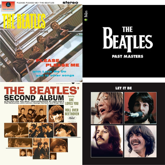 Please Please Me & Past Masters 1 & 2 & Beatles Second Album  & Let It Be Special Edition