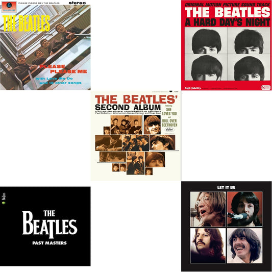 Please Please Me & Past Masters 1 & 2 & Beatles Second Album  & Hard Day's Night (Ost)  & Let It Be Special Edition