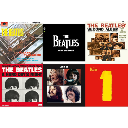 Please Please Me & Past Masters 1 & 2 & Beatles Second Album  & Hard Day's Night (Ost)  & Let It Be Special Edition & 1 (2015 Reissue)