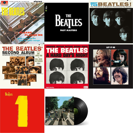 Please Please Me & Past Masters 1 & 2 & Meet The Beatles!  & Beatles Second Album  & Hard Day's Night (Ost)  & Let It Be Special Edition & 1 (2015 Reissue) & Abbey Road Anniversary