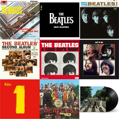 Please Please Me & Past Masters 1 & 2 & Meet The Beatles! & Beatles Second Album & Hard Day's Night (Ost) & Let It Be Special Edition & 1 (2015 Reissue) & Sgt. Pepper's Lonely Hearts Club Band (2017 Stereo Mix/180G/Original Stencils)
