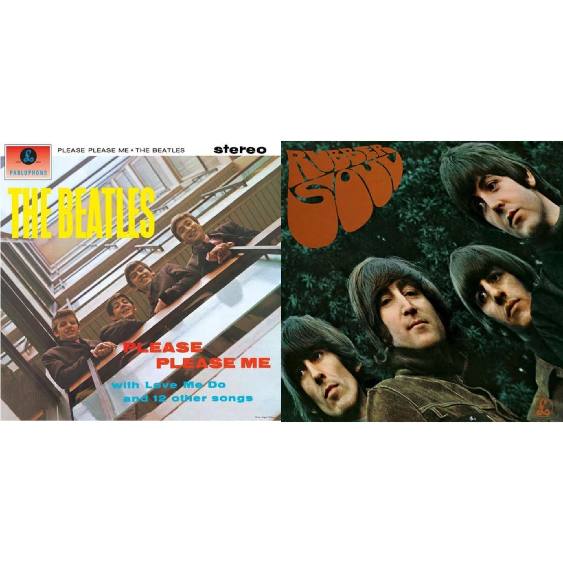 This is a 2 LP Vinyl SKU bundle.
1.This LP Vinyl is brand new.Format: LP VinylMusic Style: BeatThis item's title is: Please Please MeArtist: BeatlesLabel: ParlophoneBarcode: 094638241614Release Date: 11/13/2012
2.This LP Vinyl is brand new.