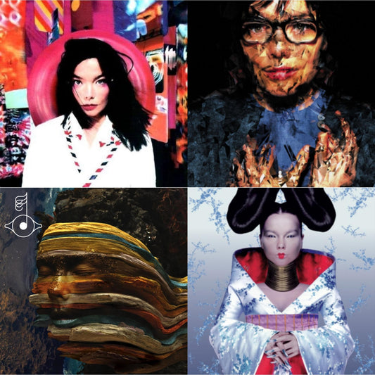 Bjork - Homogenic & Post & Selma Songs & Bastards: Remix - LP Vinyl Bundle