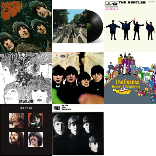 Beatles For Sale & Help & Rubber Soul & With The Beatles & Yellow Submarine & Revolver Special Edition & Let It Be Special Edition (Super Deluxe/Slipbox/Book/4LP/12Inch Ep Box Set) & Abbey Road Anniversary
