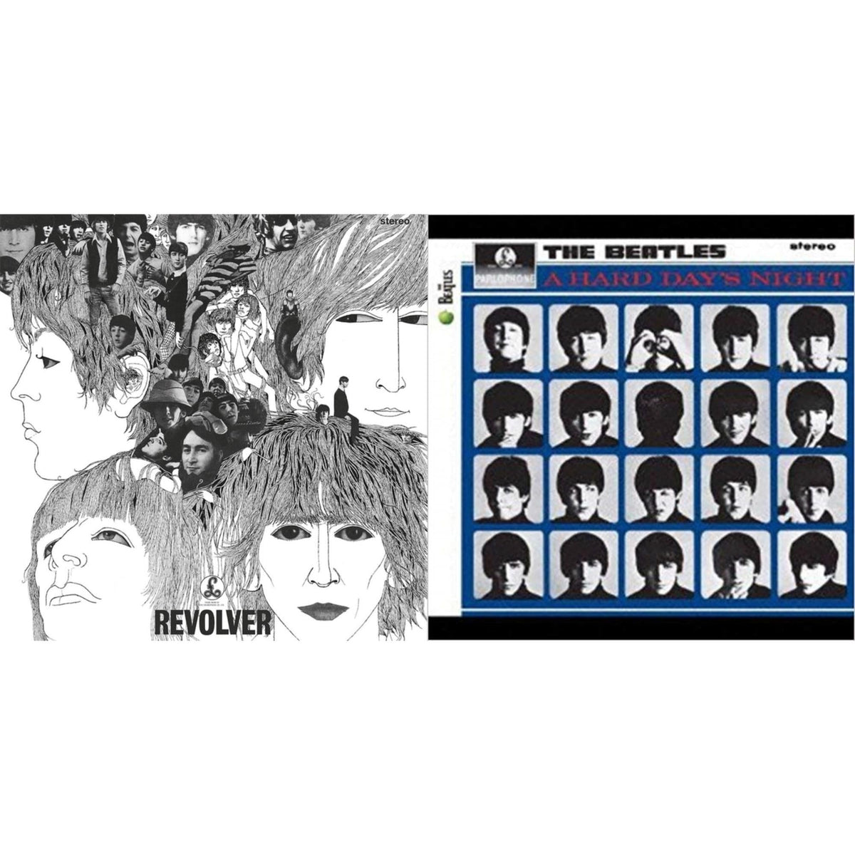Beatles - Hard Day's Night & Revolver Special Edition - LP Vinyl Bundle