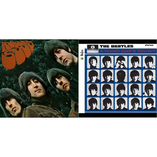 Beatles - Hard Day's Night & Rubber Soul - LP Vinyl Bundle
