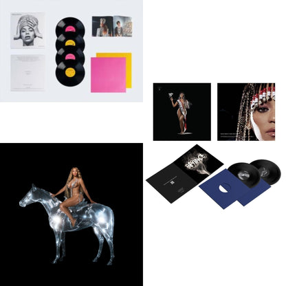 Homecoming: The Live Album (4LP/Slipcase Jacket/Booklet) & Renaissance (X) (180G/2LP) & Cowboy Carter (X) (2LP/180G/Bead Face)