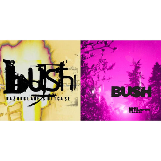 Razorblade Suitcase (In Addition) (Pink LP Vinyl) (Ten Bands One Cause) & Loaded: The Greatest Hits 1994-2023 (2LP)