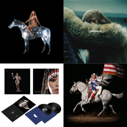 This is a 4 LP Vinyl SKU bundle.
1.This LP Vinyl is brand new.Format: LP VinylMusic Style: BallroomThis item's title is: Renaissance (X) (180G/2LP)Artist: BeyonceLabel: COLUMBIABarcode: 196587196714Release Date: 10/7/2022
2.This LP Vinyl is brand new.