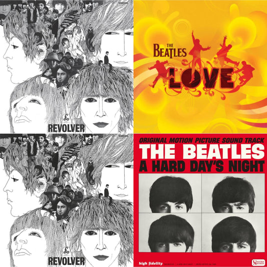 This is a 4 LP Vinyl SKU bundle.
1.This LP Vinyl is brand new.Format: LP VinylThis item's title is: Revolver Special EditionArtist: BeatlesLabel: CAPITOLBarcode: 602445599691Release Date: 10/28/2022
2.This LP Vinyl is brand new.