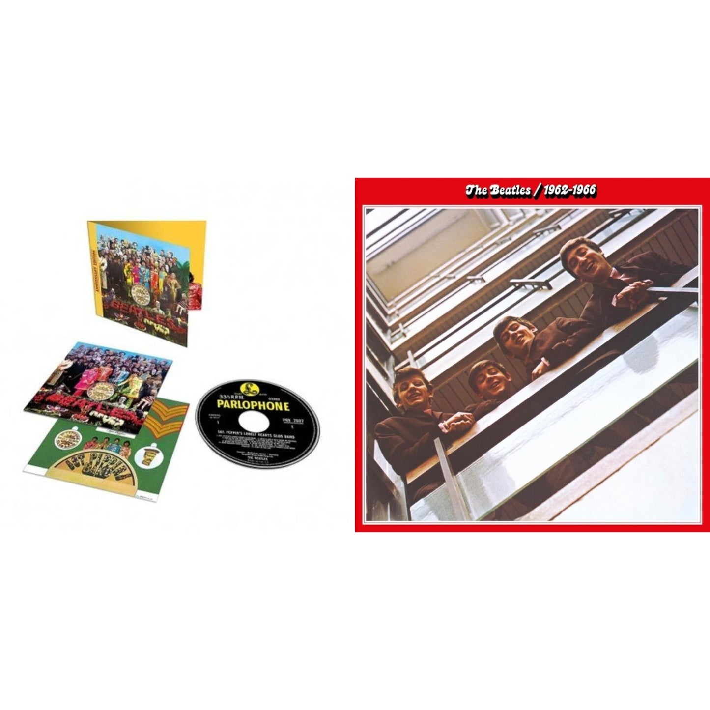 Beatles 1962-1966 (2023 Edition) (2CD) & Sgt. Pepper's Lonely Hearts Club Band (Anniversary Edition)