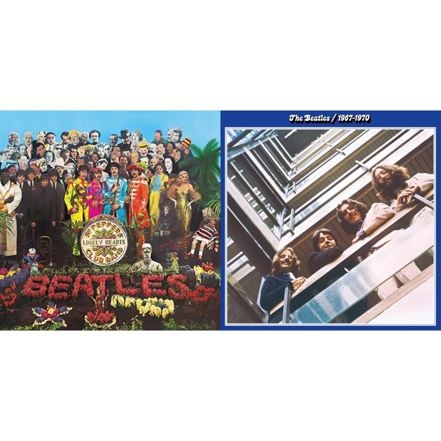 Beatles 1967-1970 (2023) (Blue Vinyl/3LP) (Half-Speed) & Sgt. Pepper's Lonely Hearts Club Band (2017 Stereo Mix/180G/Original Stencils)