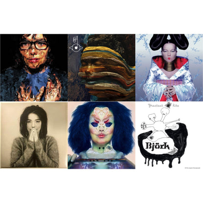 This is a 6 LP Vinyl SKU bundle.
1.This LP Vinyl is brand new.Format: LP VinylThis item's title is: DebutArtist: BjorkBarcode: 5016958018818Release Date: 12/11/2015
2.This LP Vinyl is brand new.