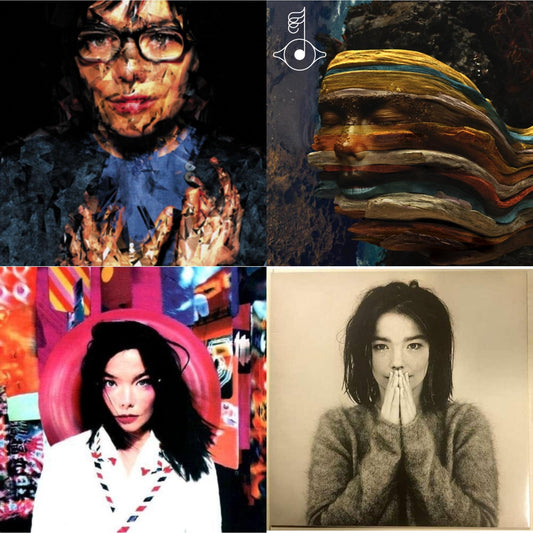 Bjork - Debut & Post & Selma Songs & Bastards: Remix - LP Vinyl Bundle